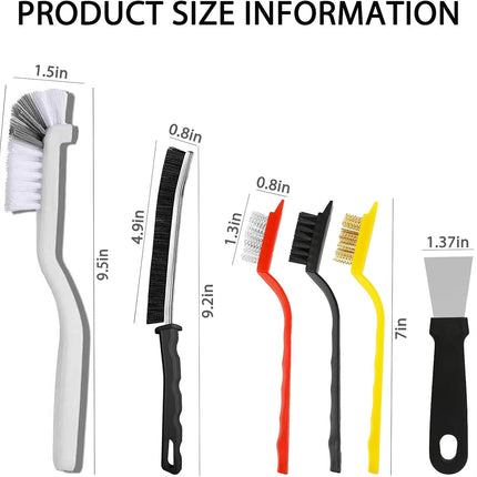 Crevice Cleaning Brush – Multifunctional Tool for Bathroom, Kitchen, Grout & Sink