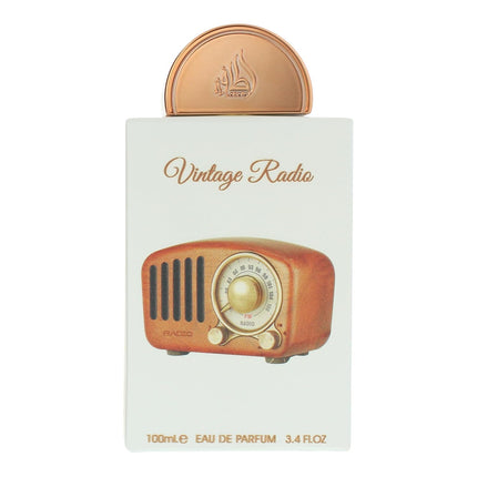 Lattafa Pride Vintage Radio Perfume Unisex 100ml Eau de Parfum Oriental Woody Scent