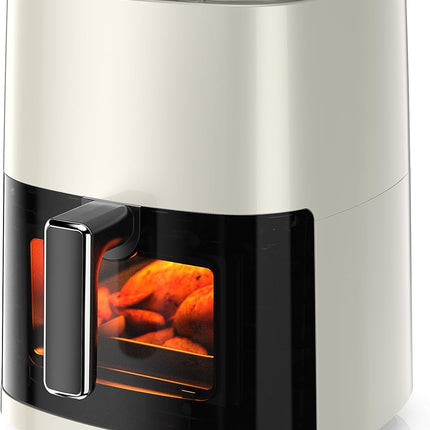 6QT Square Air Fryer with Viewing Window 12 Modes Digital Cooking Oven