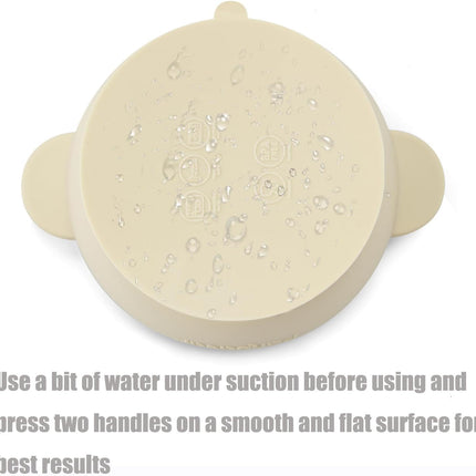 3 Pack Baby Suction Bowls, Silicone Food Bowls for Babies & Toddlers, BPA-Free, Pink