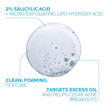 Effaclar Medicated Gel Cleanser – 2% Salicylic Acid, Acne & Oil Control