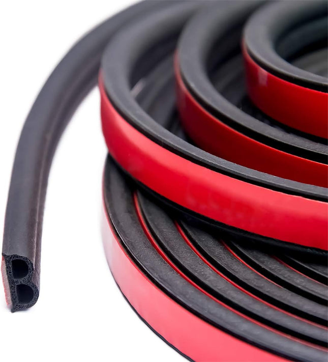 33Ft Universal Self-Adhesive Weather Seal Strip – 2 Rolls for Car Doors & Windows