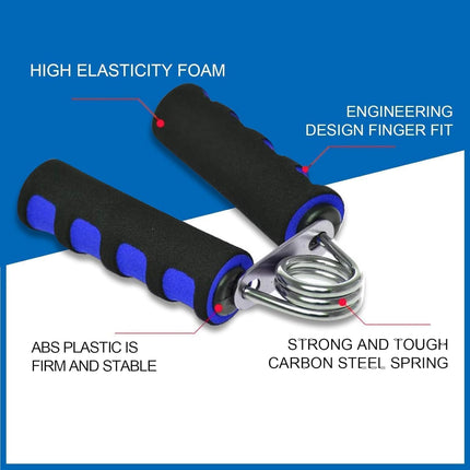 Hand Grip Strengthener Set – 2 Pack, Foam Finger & Wrist Exerciser