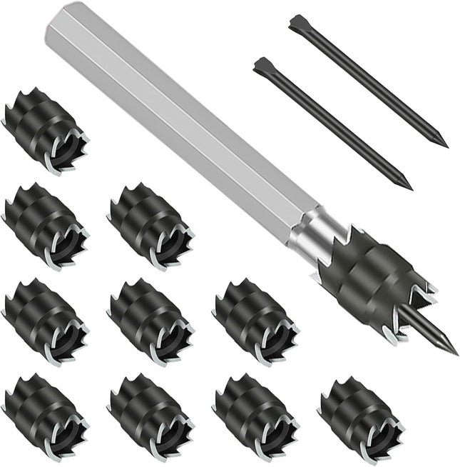 13PCS Rotary Spot Weld Cutter Set – HSS Double-Sided Drill Bits for Spot-Weld Removal