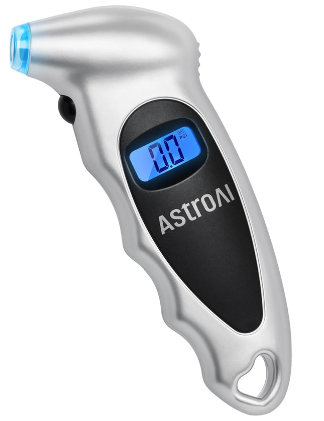 Digital Tire Pressure Gauge 0-150 PSI, Accurate LCD Gauge with Backlight
