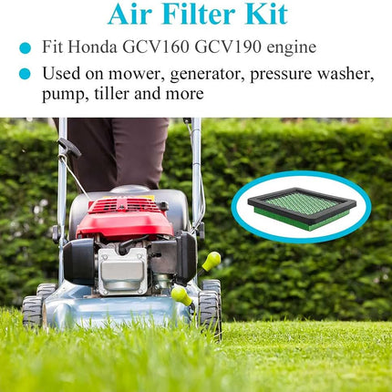 GCV160 Air Filter Tune Up Kit for Honda GCV190 GC190 GX100 Lawn Mower Engines