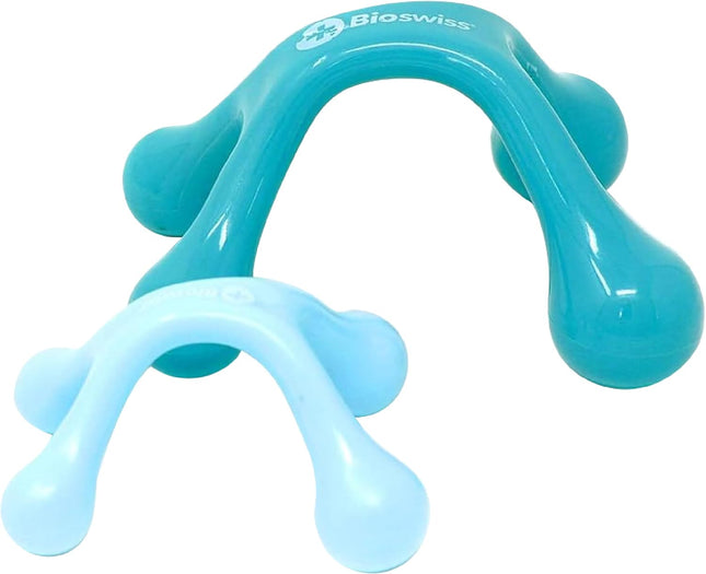 2-Pack Handheld Full Body Massager Pressure Point Tool for Neck Back Shoulder
