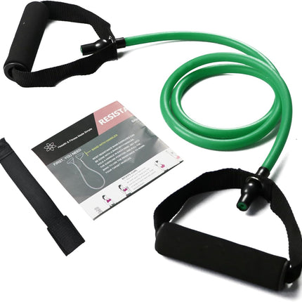 Resistance Bands with Handles for Home Workout, Pilates and Fitness Training