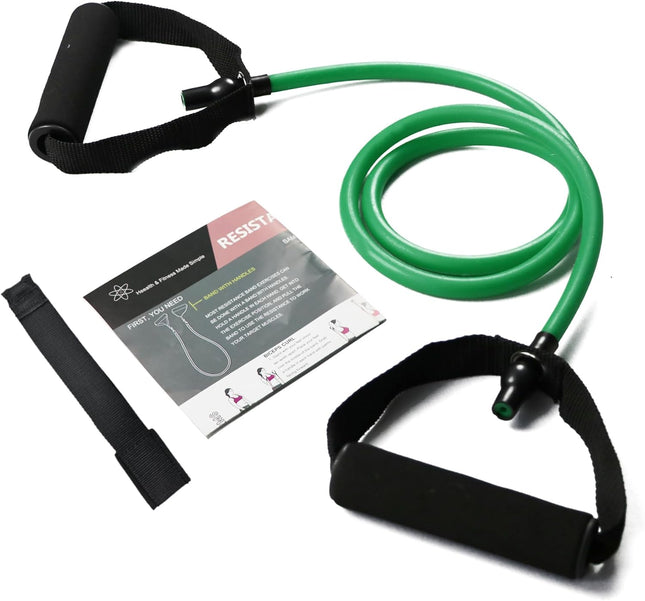 Resistance Bands with Handles for Home Workout, Pilates and Fitness Training