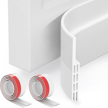 2Pack Door Draft Stopper, Under Door Seal Strip for Cold Air & Noise Block