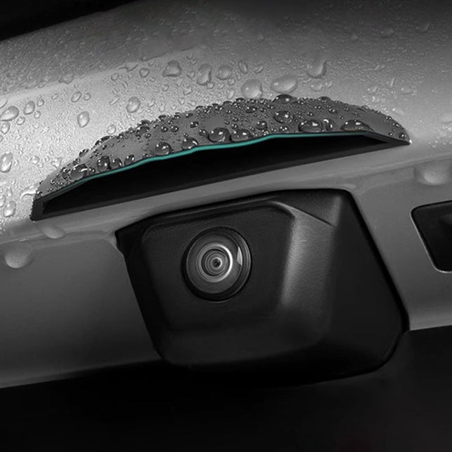 Universal Car Rear View Camera Silicone Anti-Rain Cover Non-Destructive Protective Sticker