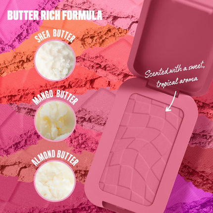 Buttermelt Powder Blush For The Butta 12HR Fade Resistant Vegan Makeup