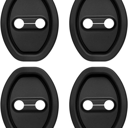 4PCS Upgraded Silicone Car Door Latch Guard Cover – Noise Reduction & Door Protector