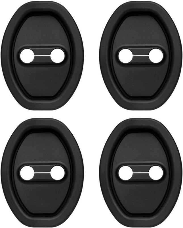 4PCS Upgraded Silicone Car Door Latch Guard Cover – Noise Reduction & Door Protector