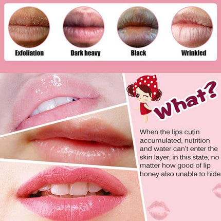 30PCS Collagen Lip Mask Patches Pink Gel Pads for Hydrating Dry Lips