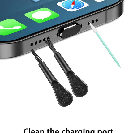 iPhone 17 Metal Dust Mesh & USB-C Port Cleaning Brush – iPhone 15/16/17