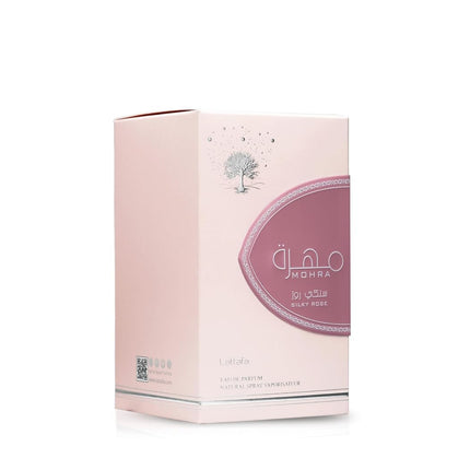 Lattafa Mohra Silky Rose Women’s Eau de Parfum 100ml Romantic Floral Perfume