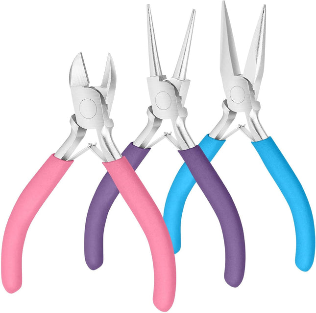 Jewelry Making Pliers Set – Shynek Tools for Wire Wrapping, Beading & Repair