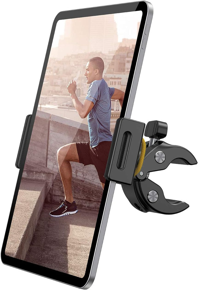 Tablet Holder Mount for Peloton Spin Bike Treadmill Fits 4.7-12.9 Inch Tablets