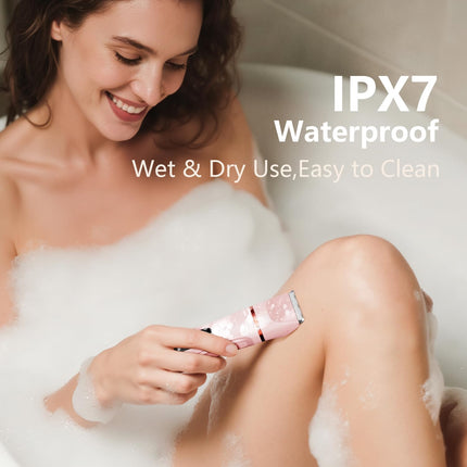Women Hair Removal Epilator Bikini Trimmer Waterproof Electric Foil Shaver