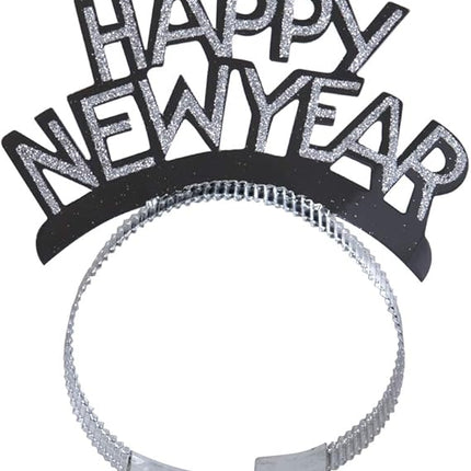 Happy New Year Headband Tiara 12 Pcs NYE Party Favor Decorations