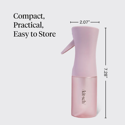 Hair Spray Bottle 150ml Continuous Mist Water Mister Styling Plant Use