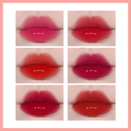 6 Colors Lip Stain Tint Set Long Lasting Waterproof Liquid Lipstick Gloss