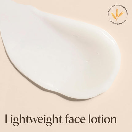 Daily Moisturizing Face Lotion with Prebiotic Oat for Sensitive Skin Hydration