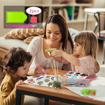 Diamond Art Kit for Kids – DIY Sticker Craft by Numbers, Ages 6–12