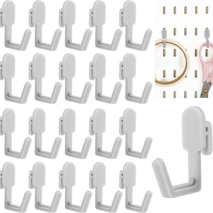 15PCS Pegboard Hooks – Compatible with IKEA Skadis Organizer for Home & Garage