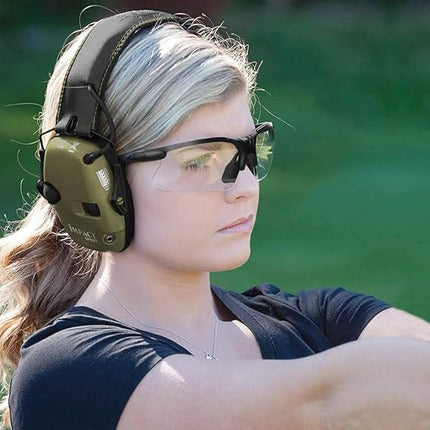 Shooting Glasses for Adults – Anti-Fog Safety Glasses with Case