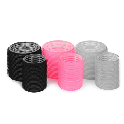13PCS Self-Grip Hair Rollers with Clips, 64mm & 44mm, Curlers for Long & Medium Hair