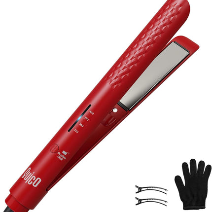 Ceramic Hair Straightener 110-240V Dual Voltage Flat Iron for Women