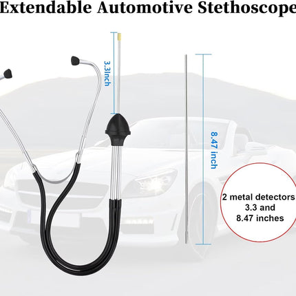 Car Mechanic Stethoscope – Automotive Engine Diagnostic Tool for Car, Truck, SUV, RV