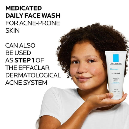 Effaclar Medicated Gel Cleanser – 2% Salicylic Acid, Acne & Oil Control
