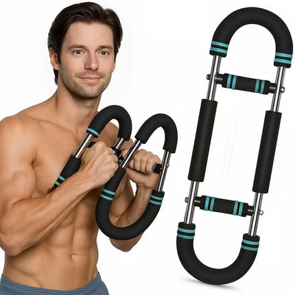Twister Arm Exerciser – Adjustable 40-110lb Chest & Forearm Strengthener