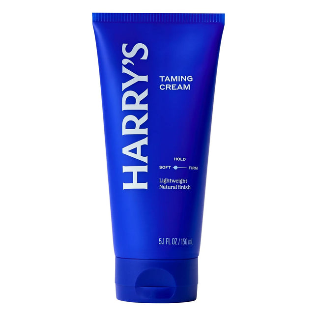 Taming Hair Cream for Men – Soft Hold, Natural Finish, 5.1 fl oz (Packaging May Vary)