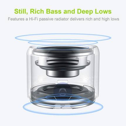 Portable Mini Bluetooth Speaker A106 Pro IP67 Waterproof for Shower & Room