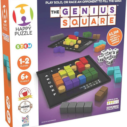 Game of the Year STEM Puzzle, 60,000+ Solutions, Roll Dice & Fill Grid