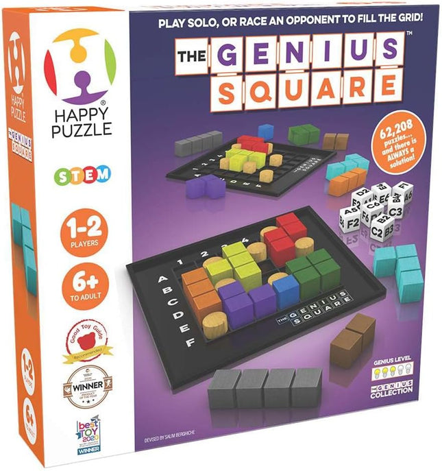 Game of the Year STEM Puzzle, 60,000+ Solutions, Roll Dice & Fill Grid