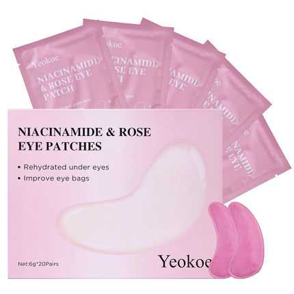 20 Pairs Eye Mask Patches for Dark Circles Puffy Eyes Skin Care Treatment
