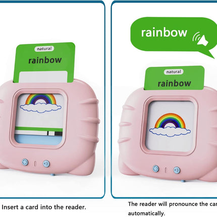 Audible Flash Card Learning Toy for Toddlers 1–5, 252 Sight Words