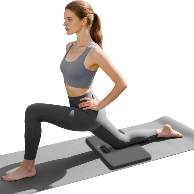 Yoga Knee Pad – 1 Inch Thick Cushion for Pain-Free Plank, Pilates & Ab Workouts