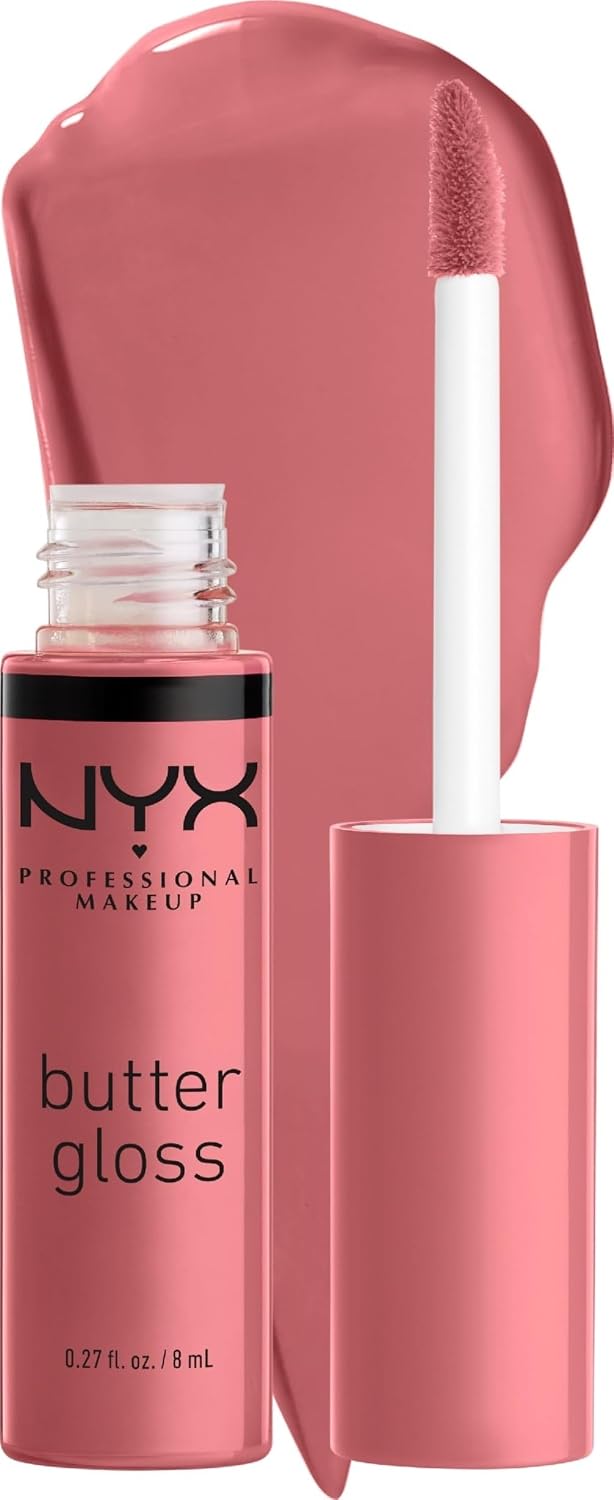 Makeup Butter Gloss Tiramisu Brown, Non-Sticky High Shine Lip Gloss