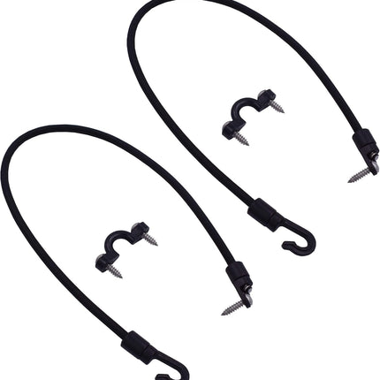 2-Pack Rod Tamer Straps – 18” Deck & Gunwale Mount Hold-Down Straps