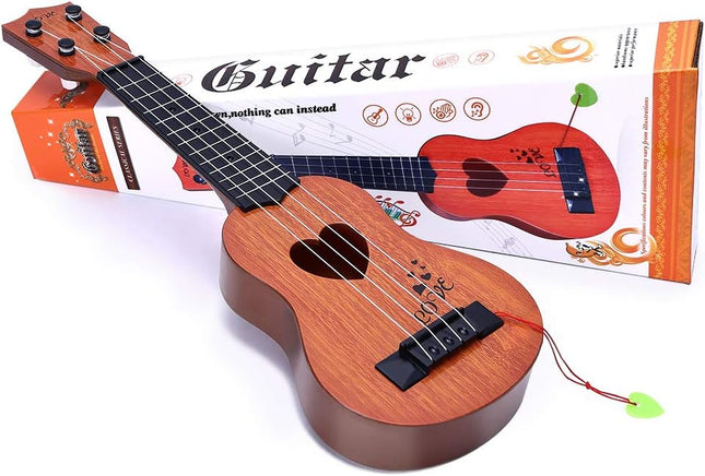 Wooden Ukulele Toy for Kids Educational Musical Instrument Preschool Gift