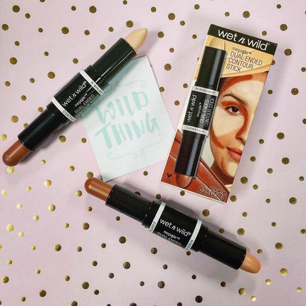 MegaGlo Dual-Ended Contour Stick – Light Medium, Cruelty-Free