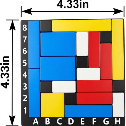 Logic Puzzle Dice Game Race to Fill Grid Brain Teaser 2 Player Ages 8+