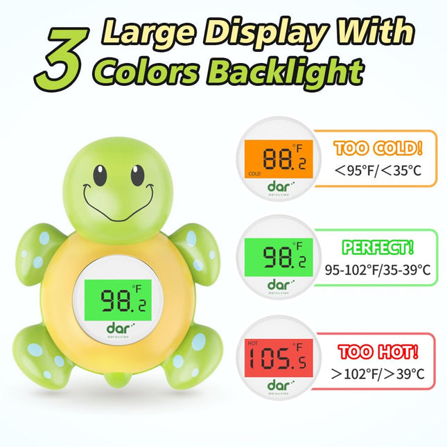 Baby Bath Thermometer – Digital Floating Thermometer with Color Backlight
