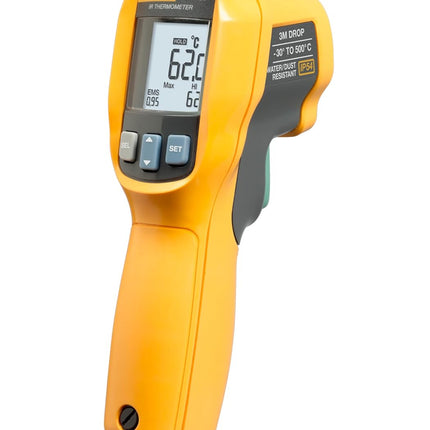 62 Max IR Thermometer -22 to 932 Degree F IP54 Rated Industrial Use